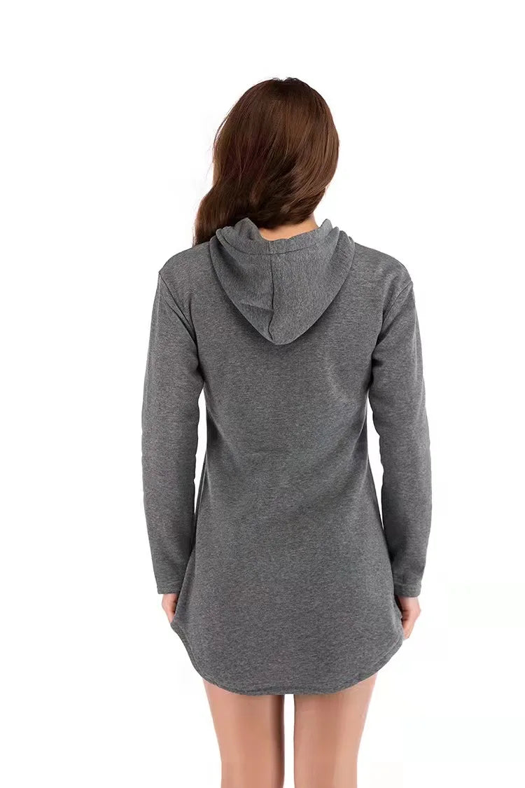 Women's Spring Autumn Hoodie Nurse's Sweater Sports Training Clothes