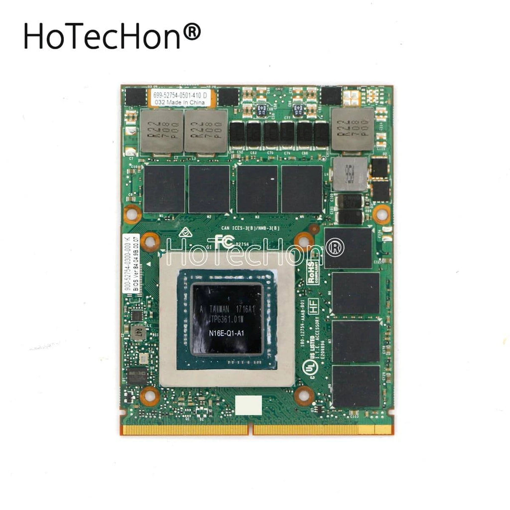 LYNHURD! Quadro M3000M video card with 4GB GDDR5, designed for HP ZBook 17 G3 Mobile WorkStation, showing MXM 3.0b form factor.