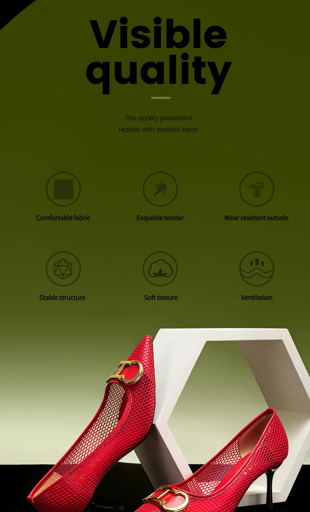 Women's Shoes 2025 Spring New Pointed Toe High Heels Mesh Upper Breathable Comfortable Summer Sandals