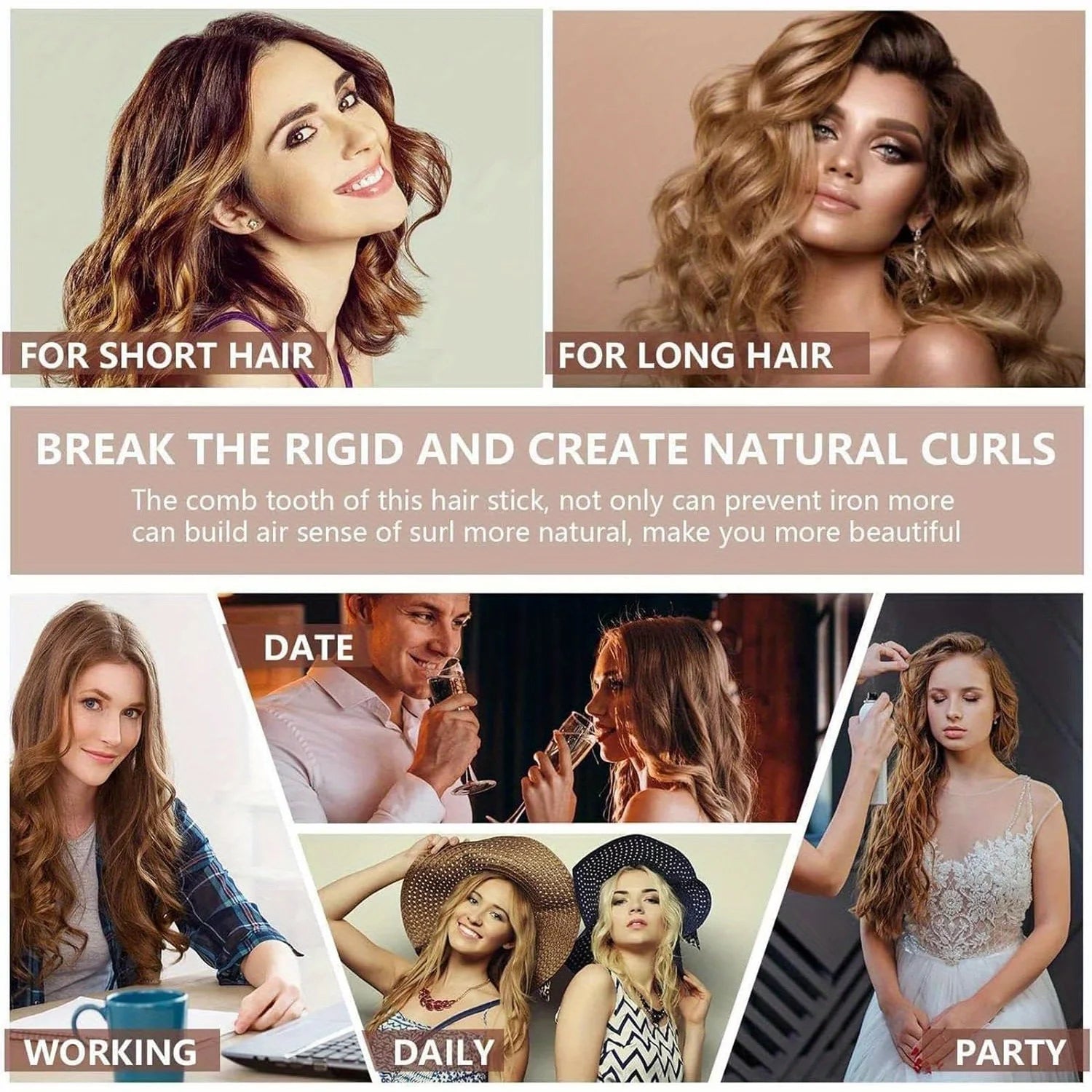 Automatic Hair Curler 32MM Auto Rotating Ceramic Hair Roller Professional Curling Iron Curling Wand Hair Waver