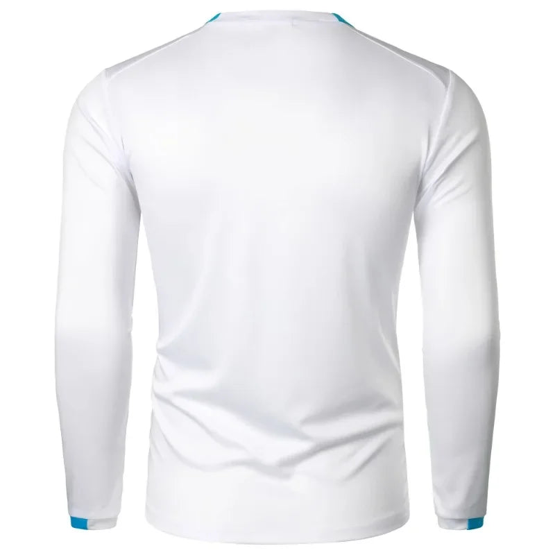 Autumn Men's Long Sleeve Quick Dry T-shirt Lightweight Breathable Streetwear Oversized Sports Fitness Outdoor Men T Shirt