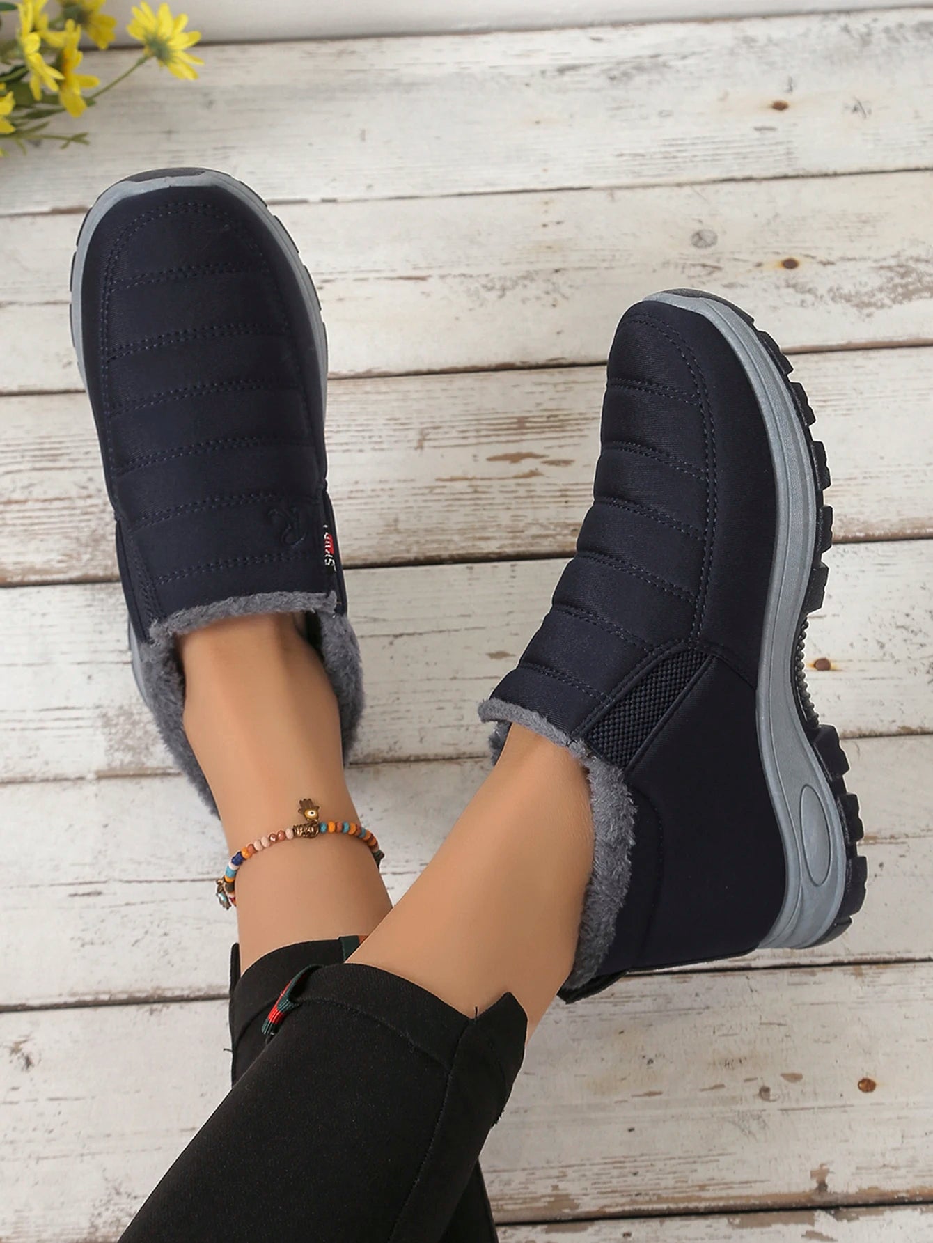 Women's shoes  Autumn witnter  Casual cotton Warm Wear Resistant Chunky Sole Affordable Free shipping