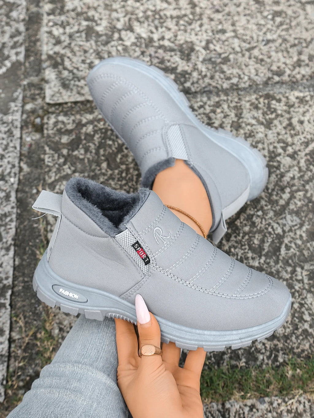 Women's shoes  Autumn witnter  Casual cotton Warm Wear Resistant Chunky Sole Affordable Free shipping