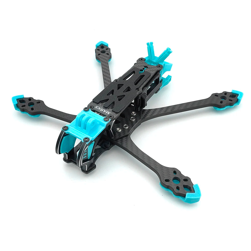 3D Printed GPS Mount TPU Holder T-shaped Antenna Fixed Bracket Seat Replacement parts for PhiSital/GEPRC MARK5 FPV Drone Frame