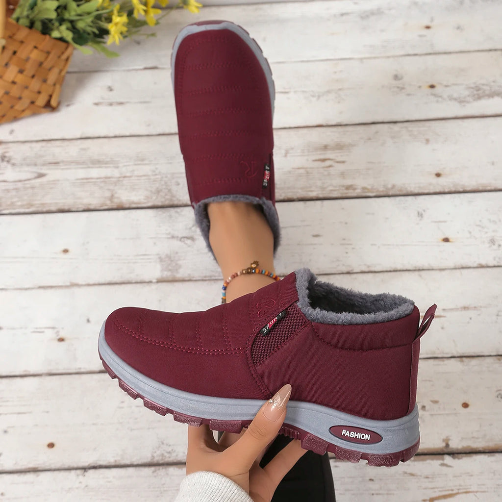 Women's shoes  Autumn witnter  Casual cotton Warm Wear Resistant Chunky Sole Affordable Free shipping