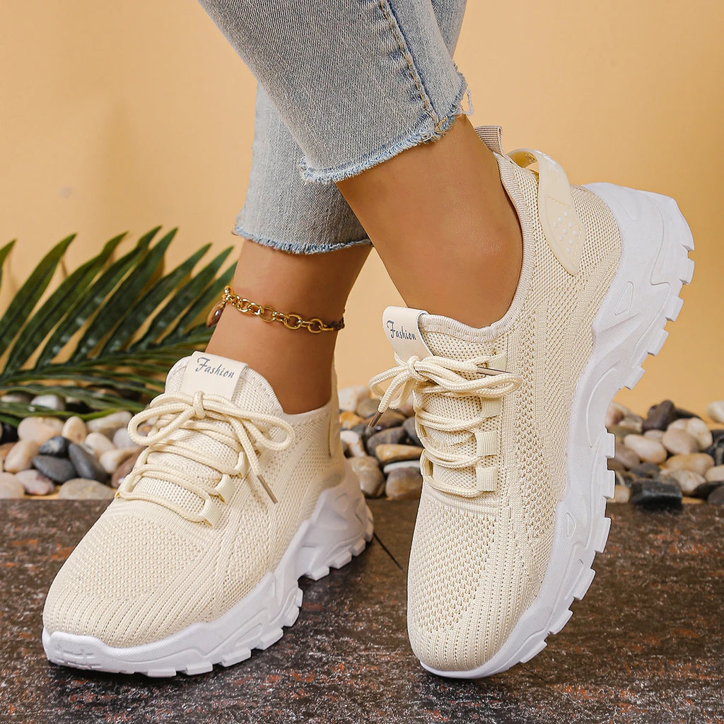 Women's shoes, women's sports shoes 2025 Women's shoes Breathable single-mesh dad shoes Women's casual and versatile sports shoe