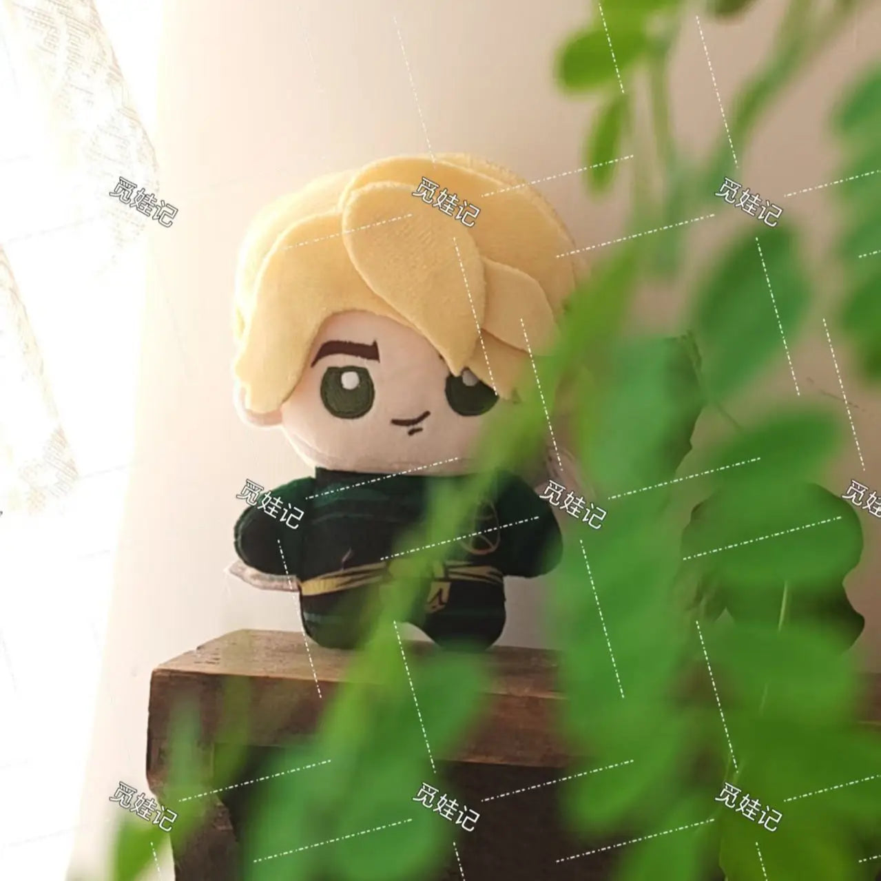 10CM Mini Doll Keychain Anime Role Lloyd Montgomerie Garmadon Soft Plush Doll Body Dress Up Stuffed Toy With a Sword Xmas Gift