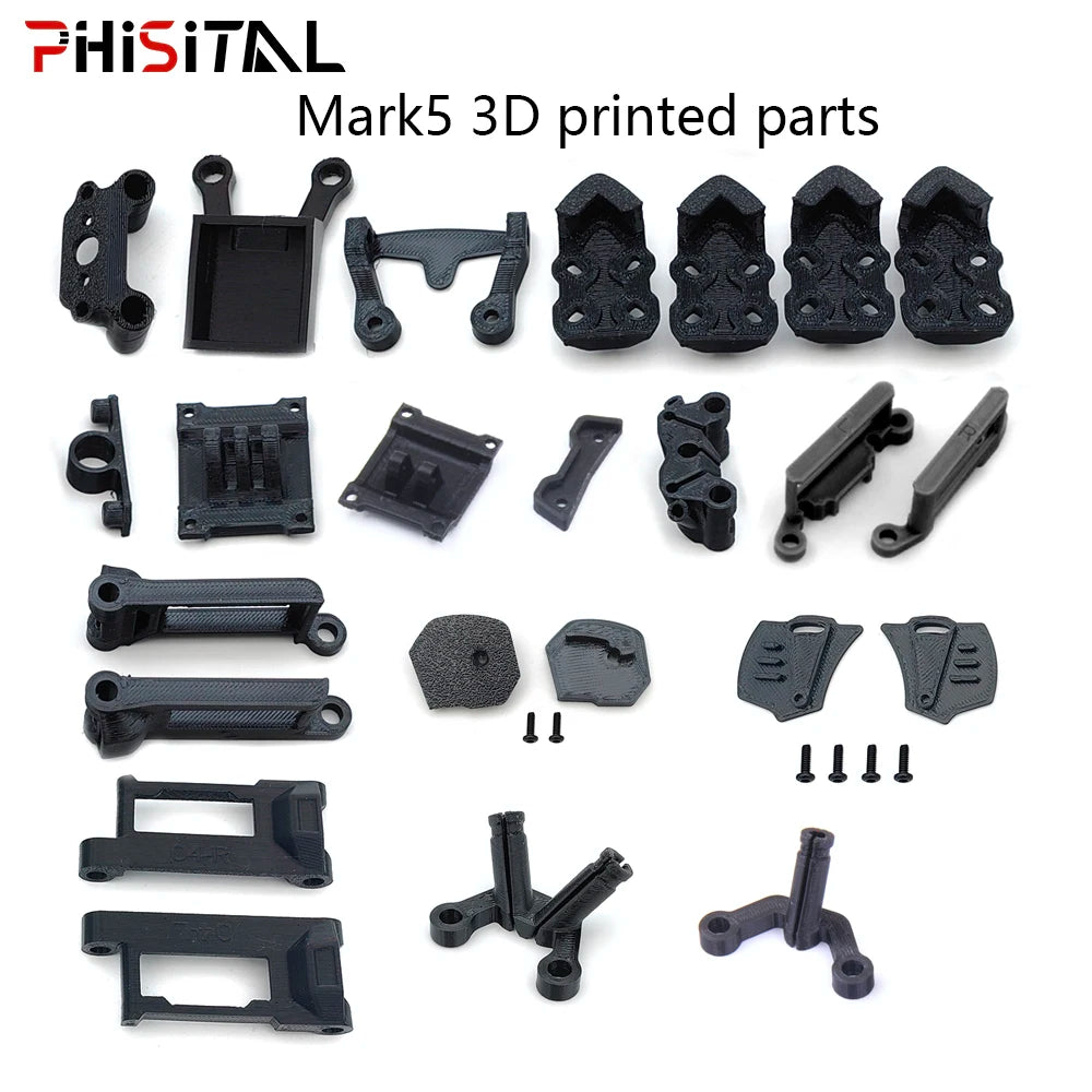 3D Printed GPS Mount TPU Holder T-shaped Antenna Fixed Bracket Seat Replacement parts for PhiSital/GEPRC MARK5 FPV Drone Frame