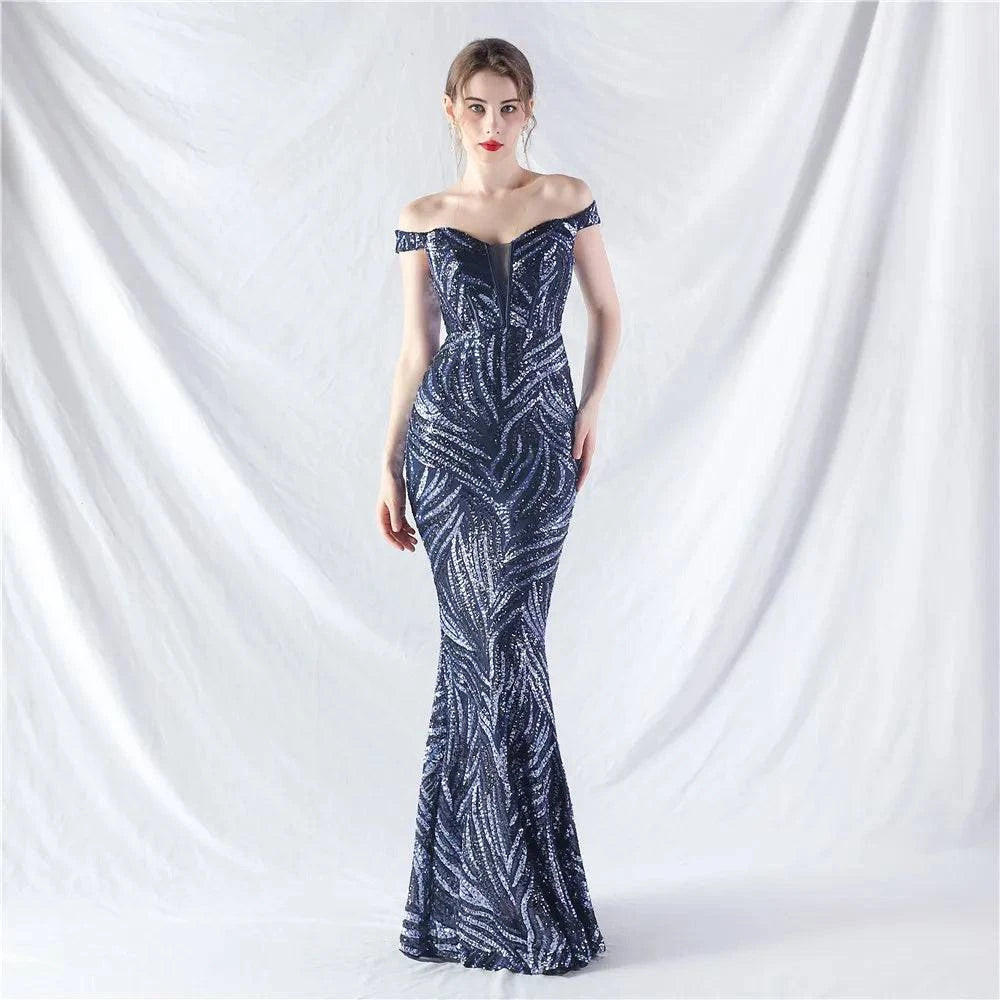 Elegant LYNHURD! ball gown evening dress for formal occasions, featuring luxurious fabric and a stylish design.