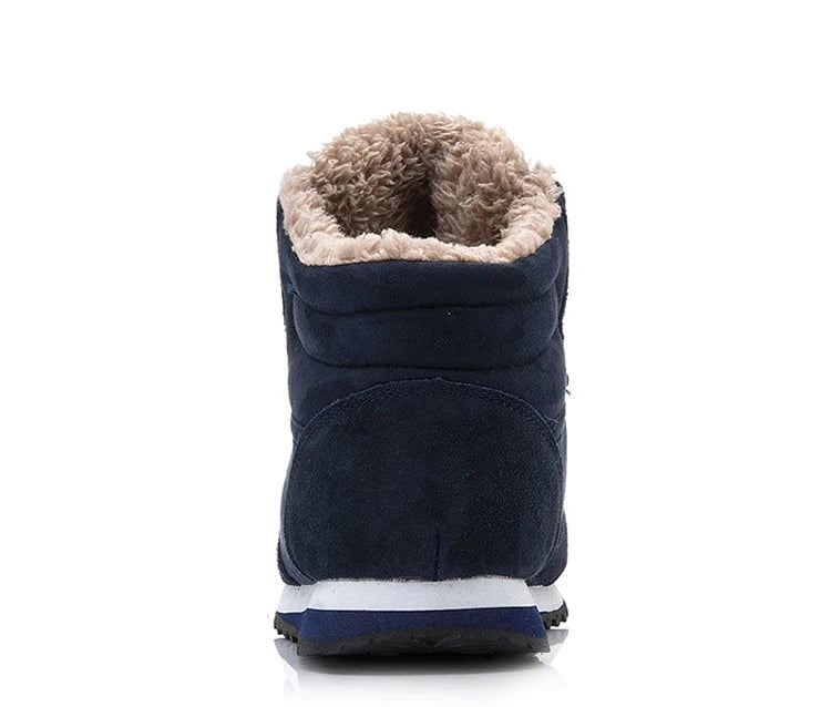 2023 Men Boots Winter  Sports Ankle Boots Thickened Plus Size Women Casual Fashion Short Boots Cotton Shoes Platform Snow Boots