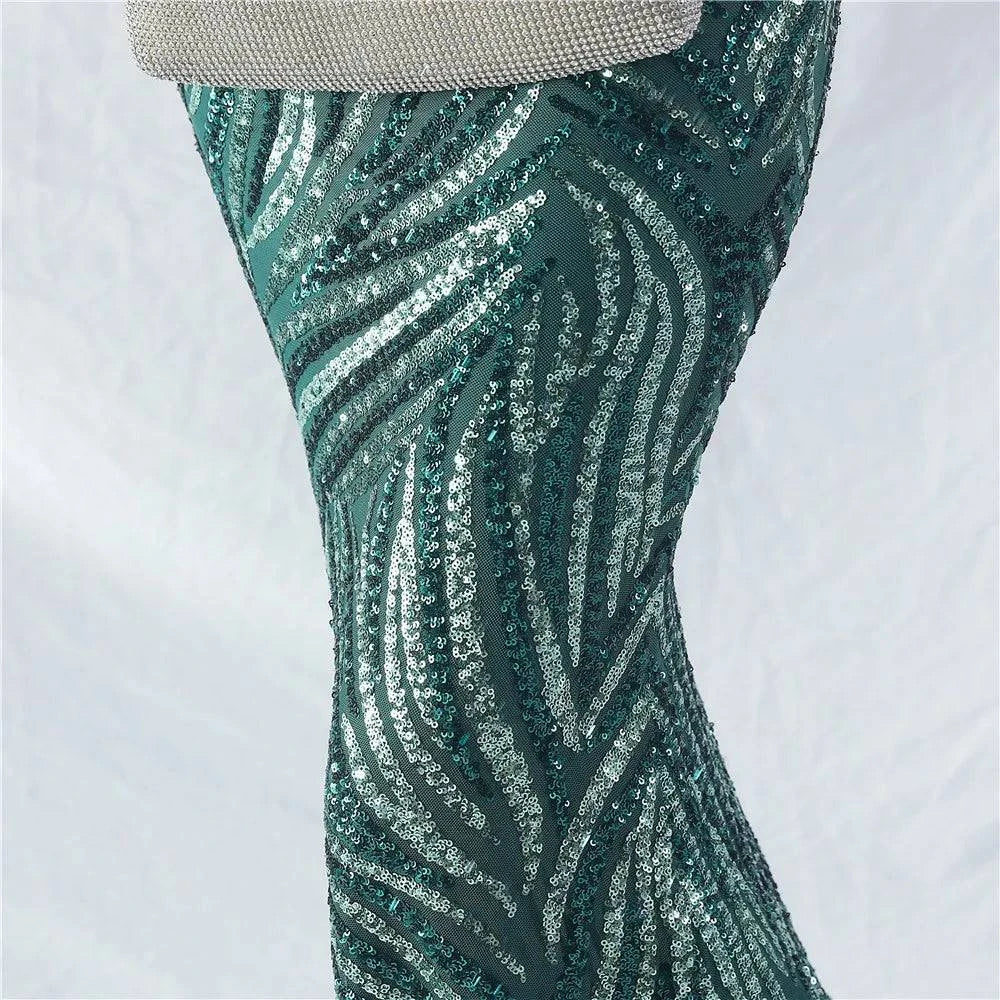 Elegant LYNHURD! ball gown evening dress in luxurious fabric, perfect for formal occasions and special events.