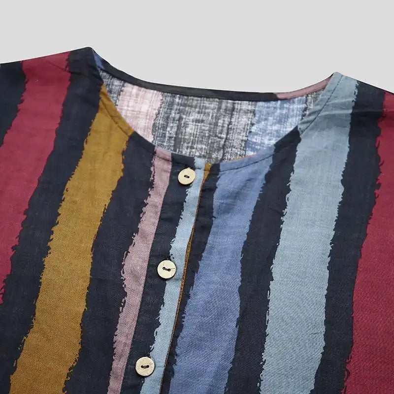 2026 Men's Muslim Clothing Abayas Cotton Linen Nightgowns Bathrobe Robe Kaftan Holiday Beach Robe Man Muslim Kaftan Arabic Dress