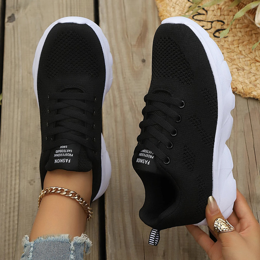 Women Sport Shoes Fashion Platform Sneakers Ladies Spring Summer Flats Running Shoes for Women Casual Shoes Mesh Jogging Tennis