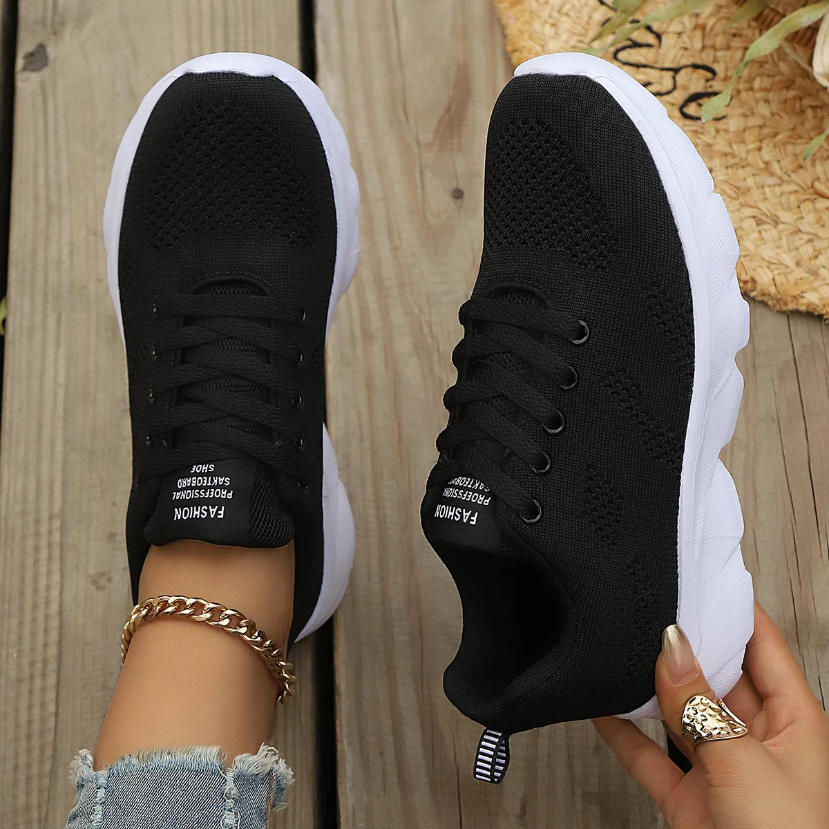 Women Sport Shoes Fashion Platform Sneakers Ladies Spring Summer Flats Running Shoes for Women Casual Shoes Mesh Jogging Tennis
