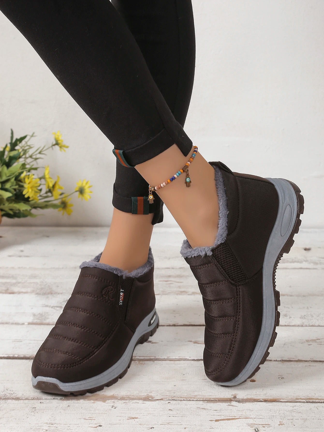 Women's shoes  Autumn witnter  Casual cotton Warm Wear Resistant Chunky Sole Affordable Free shipping