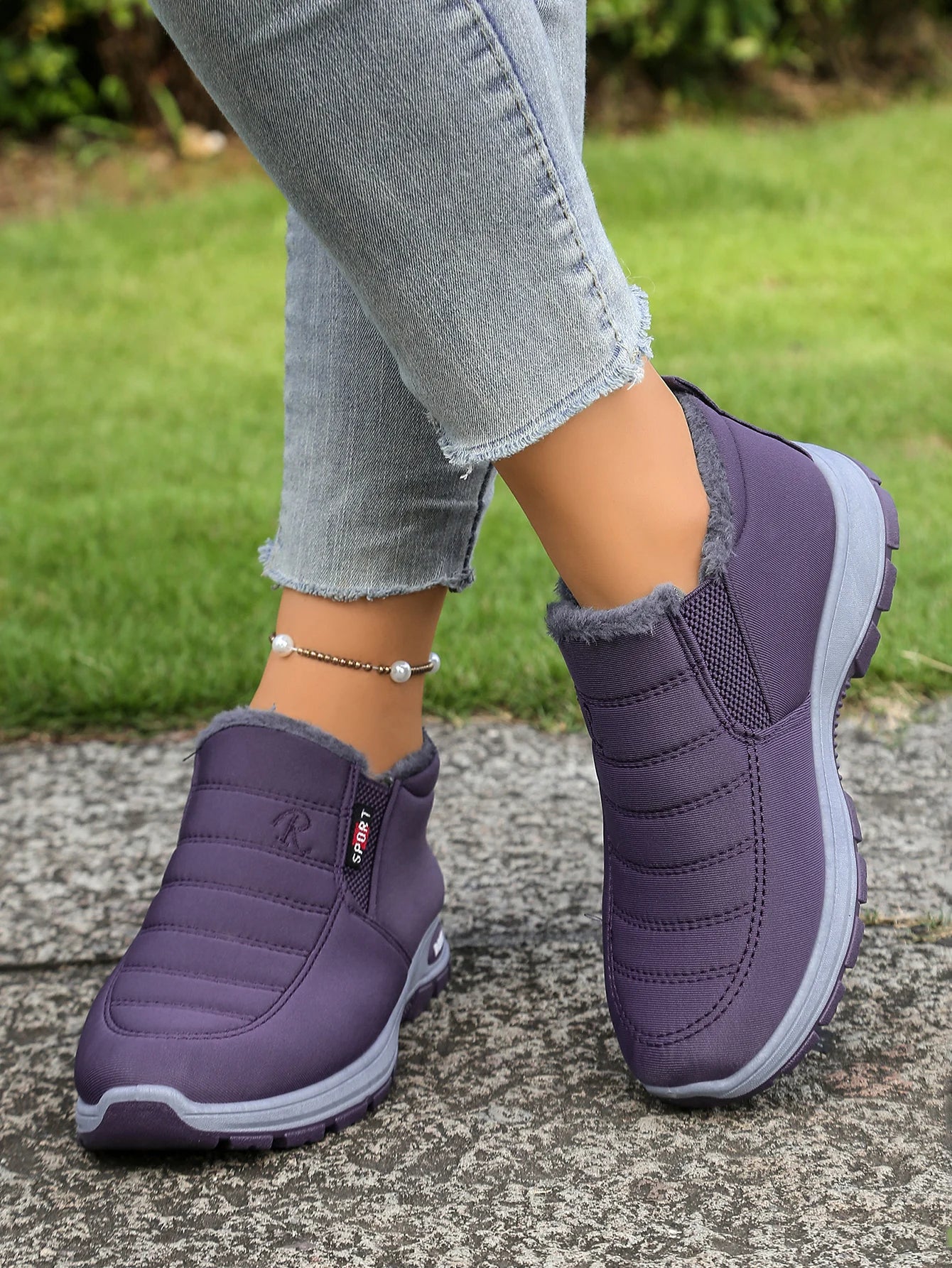 Women's shoes  Autumn witnter  Casual cotton Warm Wear Resistant Chunky Sole Affordable Free shipping