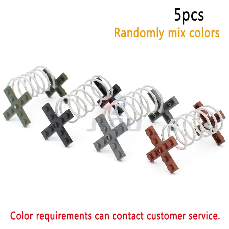 WW2 Military Base Soldiers Army Figures Weapon Accessories Building Block Guns Barbed Wire Sandbags PUBG Sence Series MOC Bricks