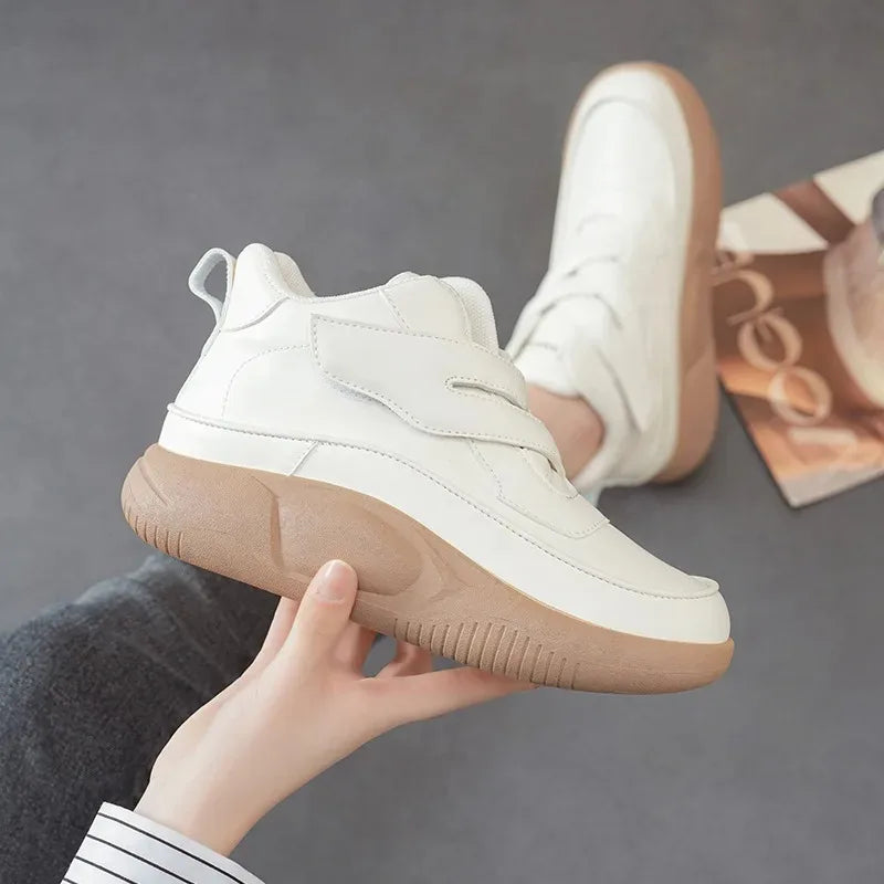 Women's Shoes Fashion High Top Casual Shoes High Quality Chunky Sneaker for Woman Comfort Soft Sole Walking Shoes Zapatos Mujer