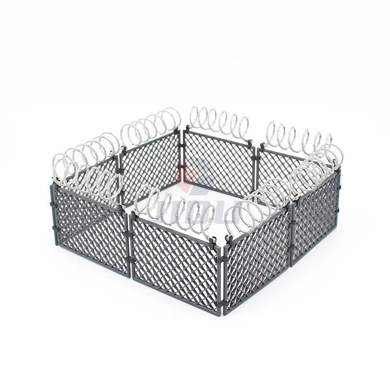 WW2 Military Base Soldiers Army Figures Weapon Accessories Building Block Guns Barbed Wire Sandbags PUBG Sence Series MOC Bricks