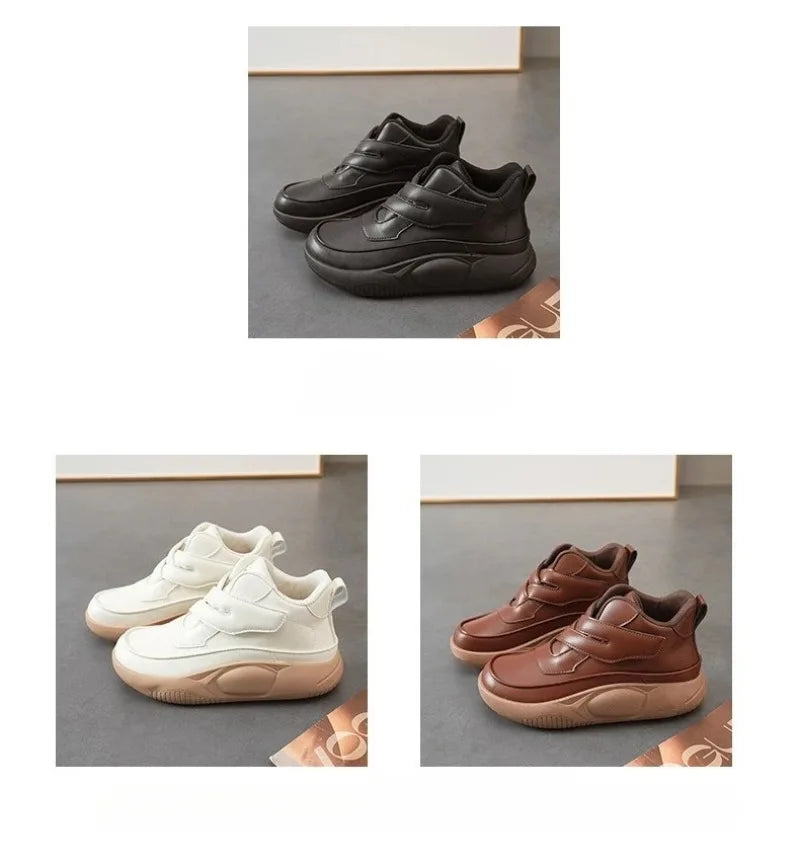 Women's Shoes Fashion High Top Casual Shoes High Quality Chunky Sneaker for Woman Comfort Soft Sole Walking Shoes Zapatos Mujer