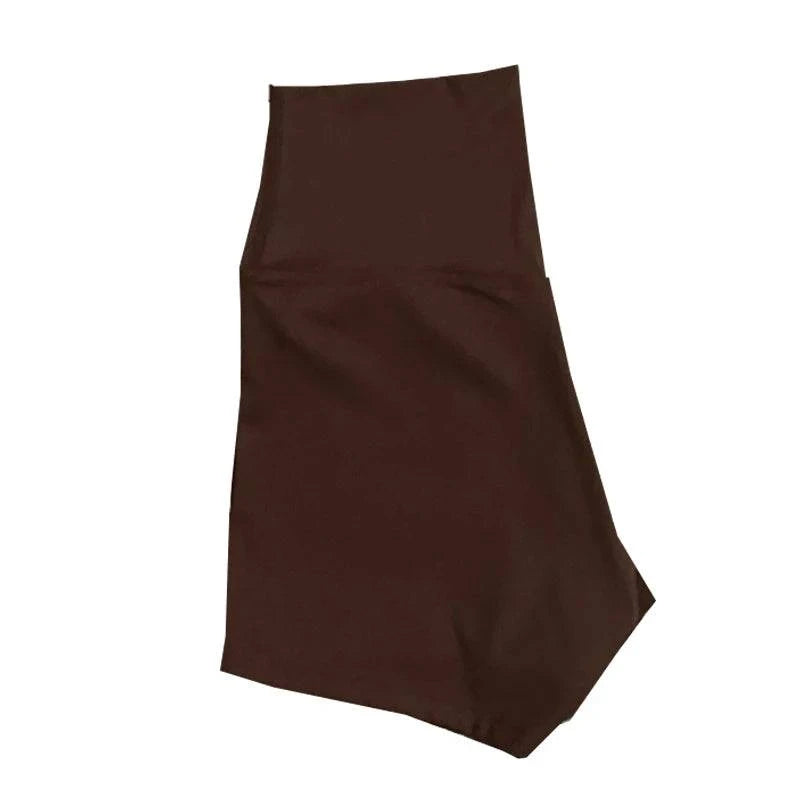 High waist LYNHURD! women's sports shorts, slim fit design, ideal for yoga, running, and gym workouts.