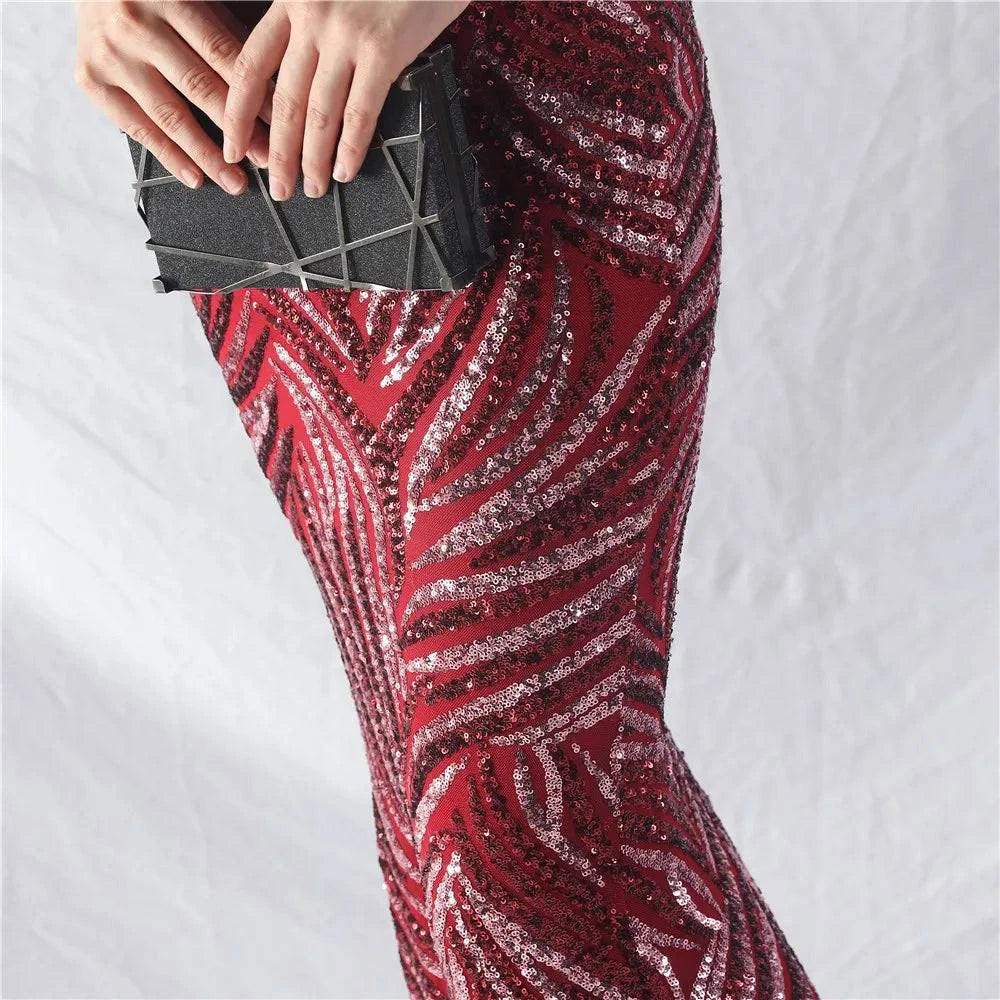 Elegant LYNHURD! ball gown evening dress with intricate detailing, perfect for formal occasions and weddings.