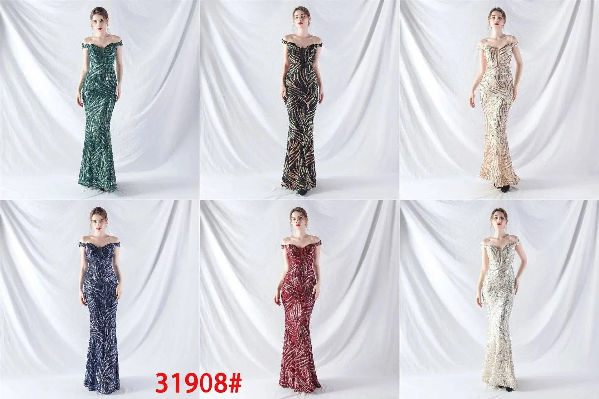 Elegant LYNHURD! ball gown evening dress in rich fabric, perfect for formal occasions and special events.