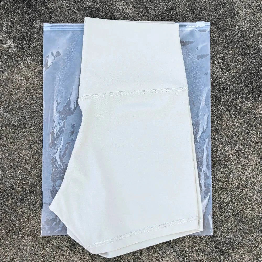 LYNHURD women's high waist yoga shorts in slim fit, designed for gym running with elastic fabric and butt lift feature.